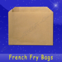 fischer paper products 606 nk french fry bags