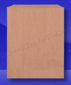 merchandise kraft bags paper fischer 1704 natural brown recycled 3x5 2000 plain