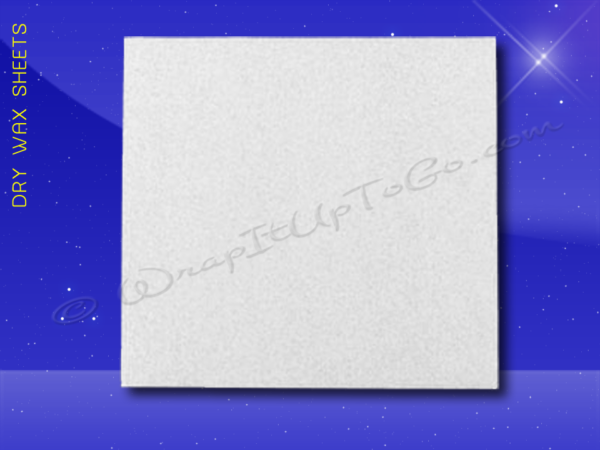 Dry Wax Sheets – 12 x 12 – Plain 1