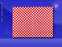 Dry Wax Sheets – 9 x 12 – Red Checkerboard 1