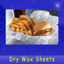 fischer paper products 1619 np news print meal dry wax sheets