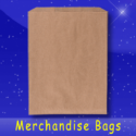 fischer paper products 4x6 brown merchandise bags