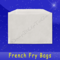 Fischer Paper Products 606 French Fry Bags 5-1/2 x 1 x 4 Plain
