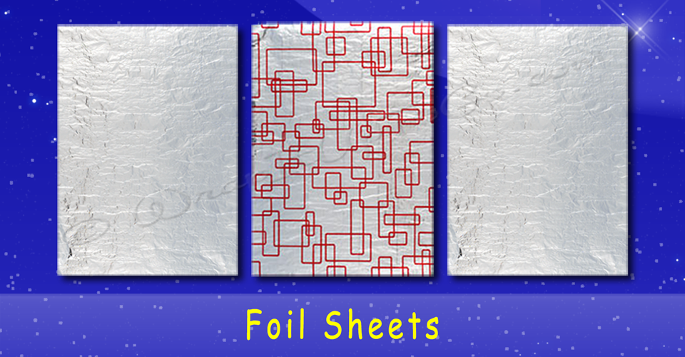 Foil Sheets For Take Out Food and More