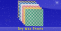Dry Wax Sheets